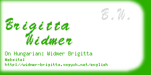 brigitta widmer business card